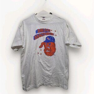 Vtg Syracuse Orangemen T Shirt CL Mean Machine Otto 1990s New York NCAA